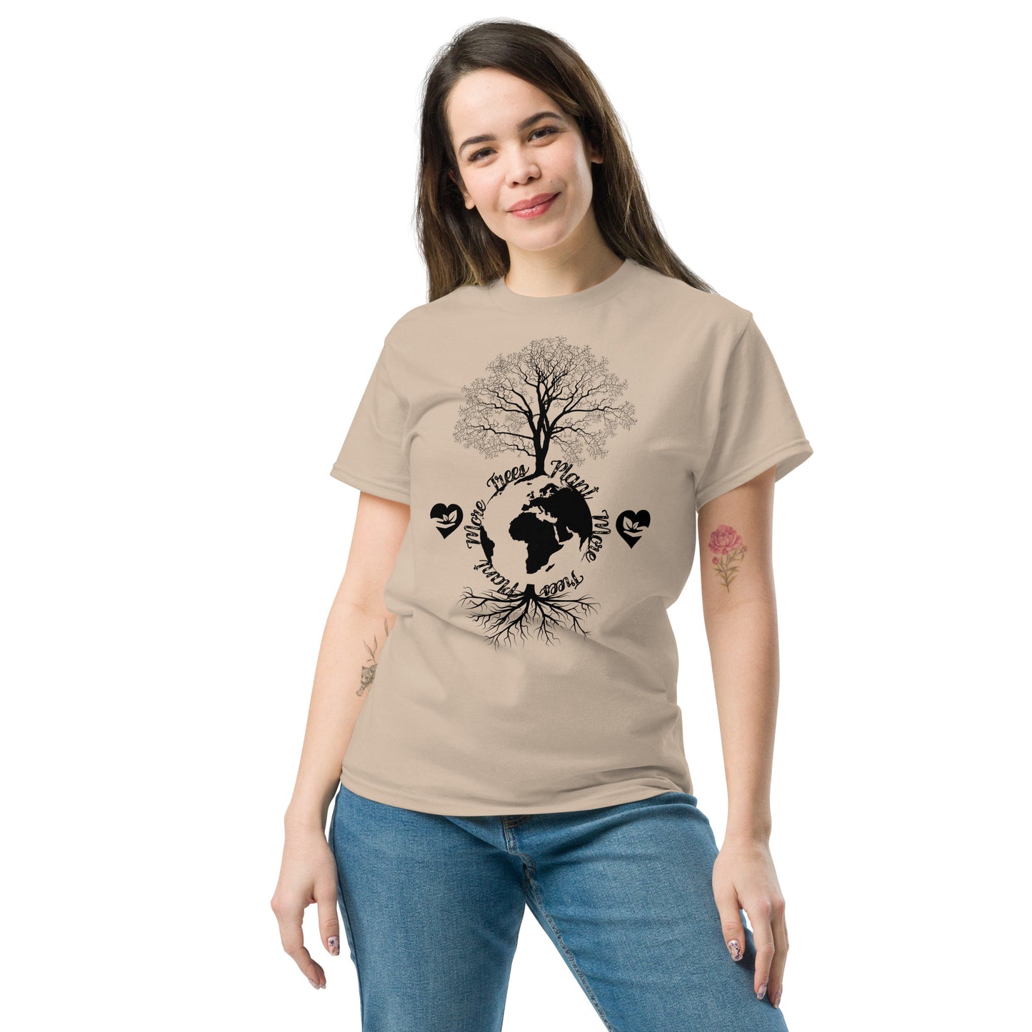 Unisex classic tee plant more trees