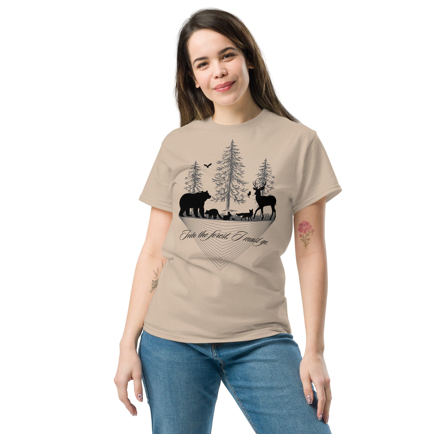 Unisex classic tee Into the forest