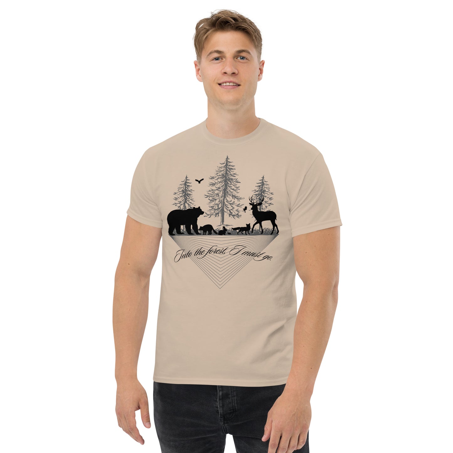 Unisex classic tee Into the forest