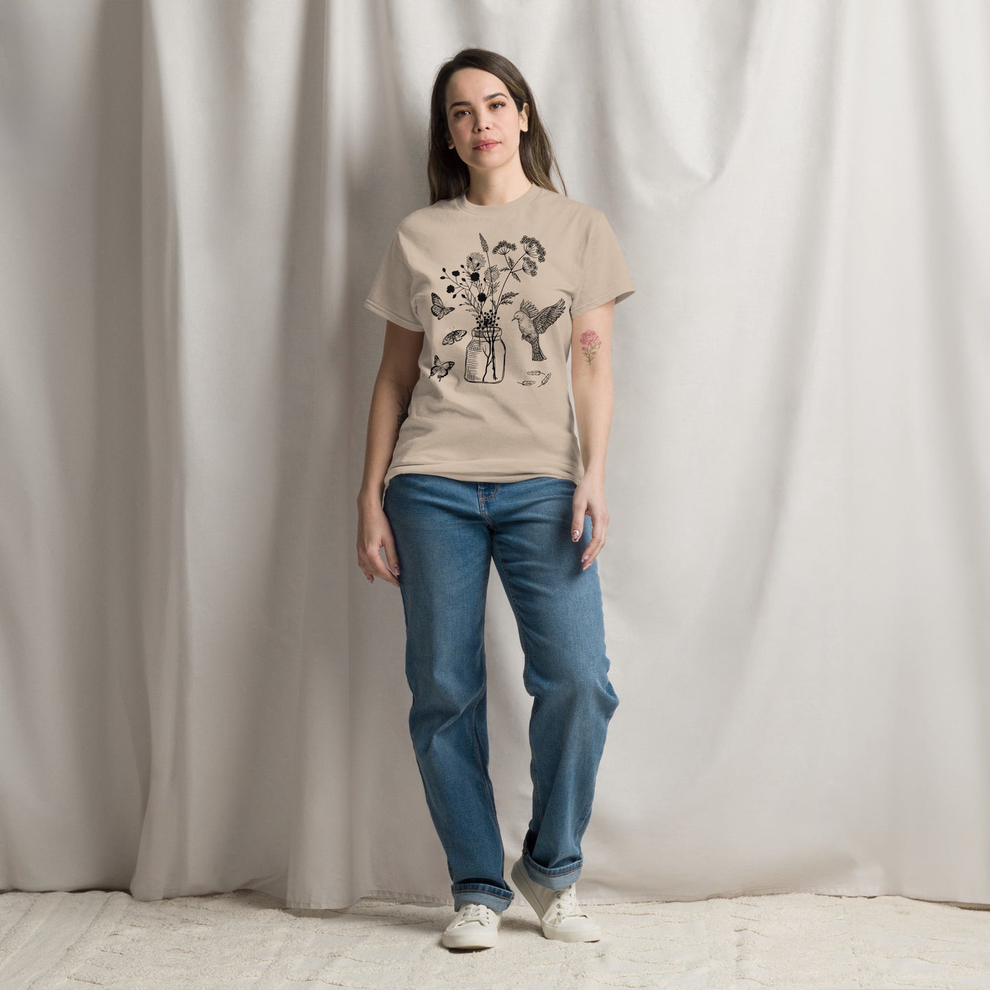 Unisex classic tee wildflowers