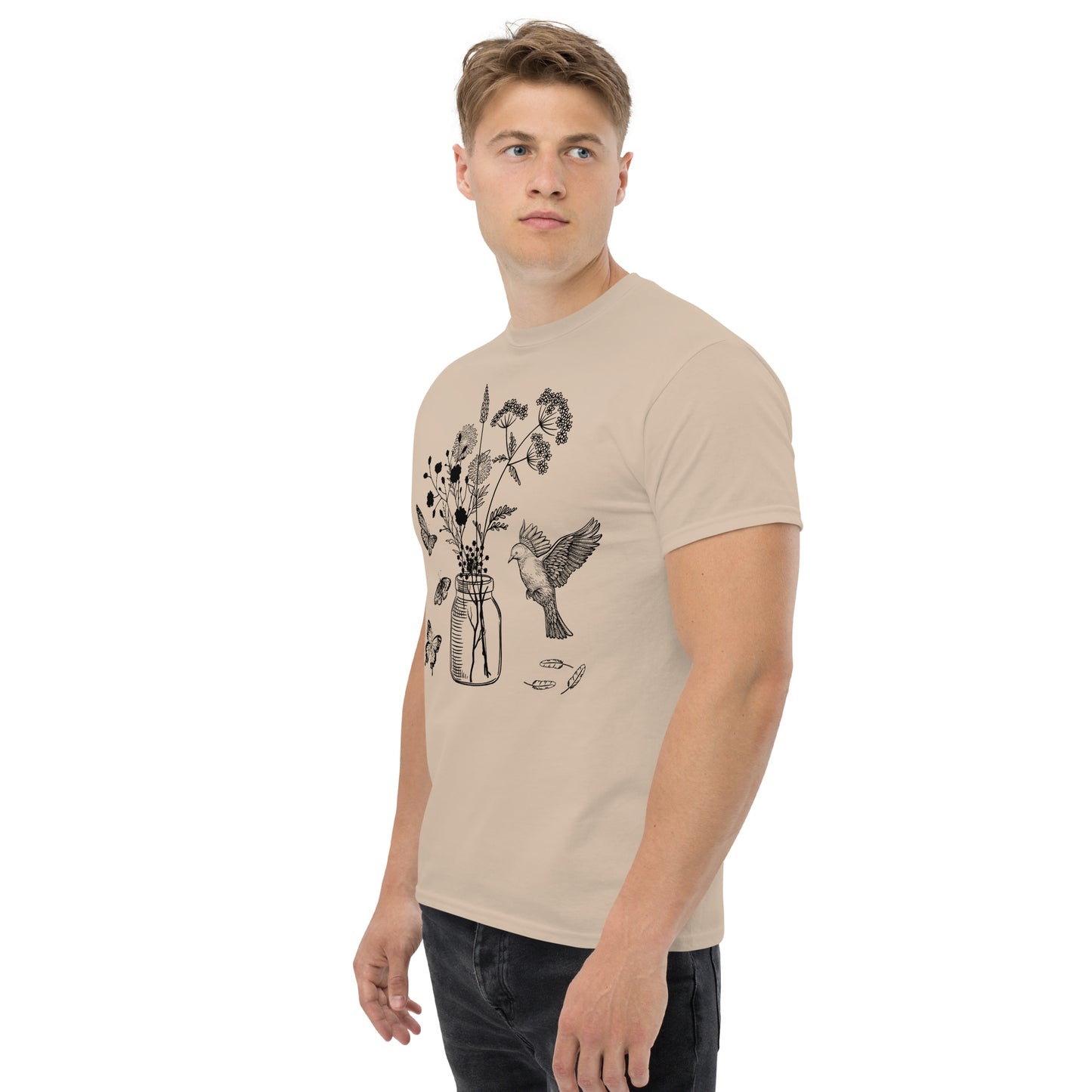 Unisex classic tee wildflowers