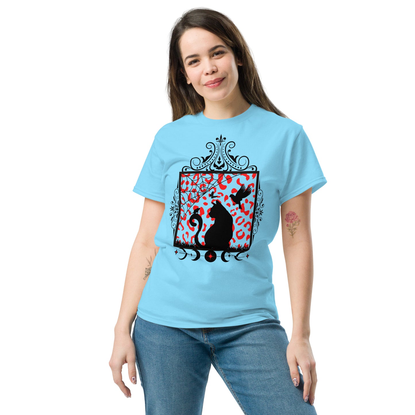 Unisex classic tee Moon Cat