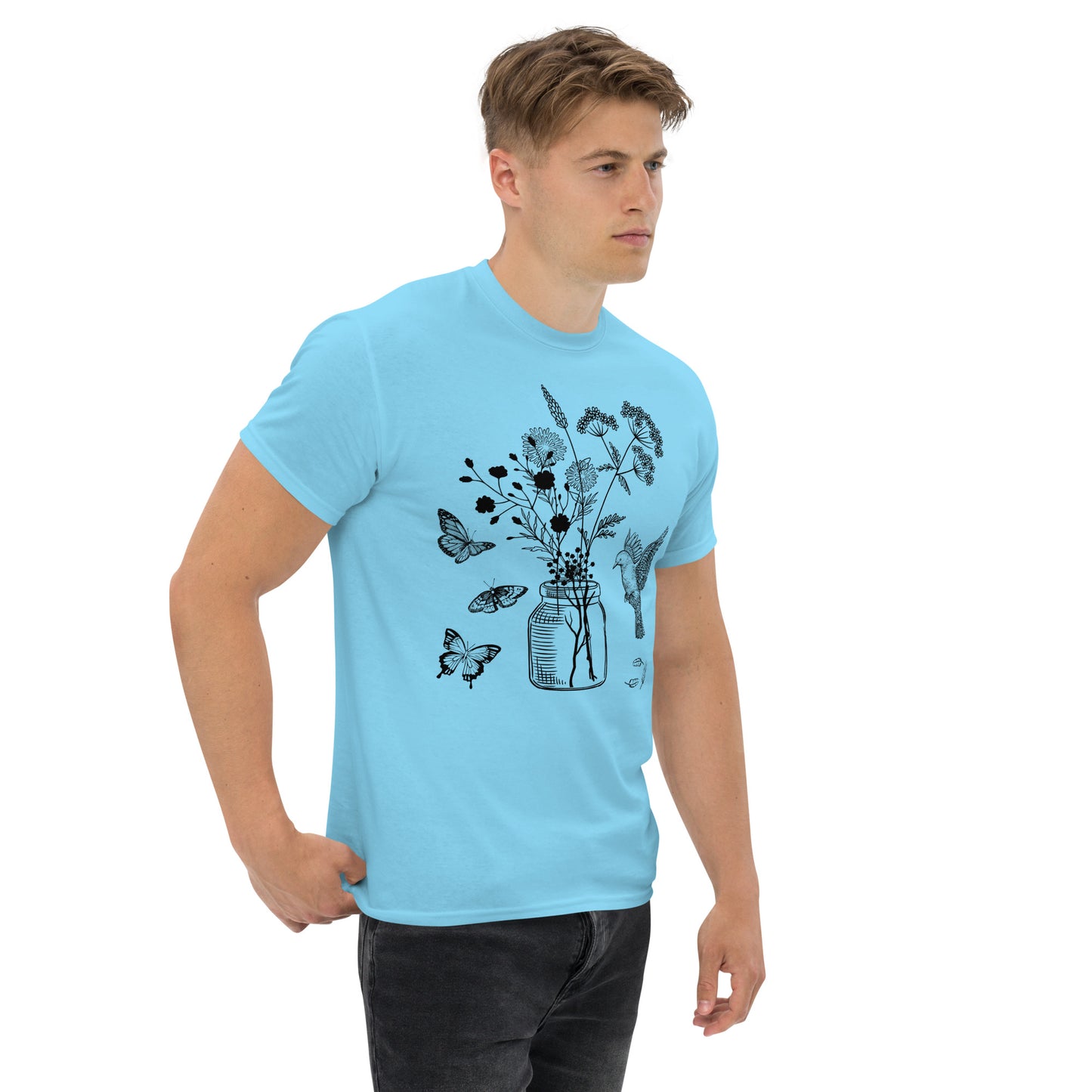 Unisex classic tee wildflowers