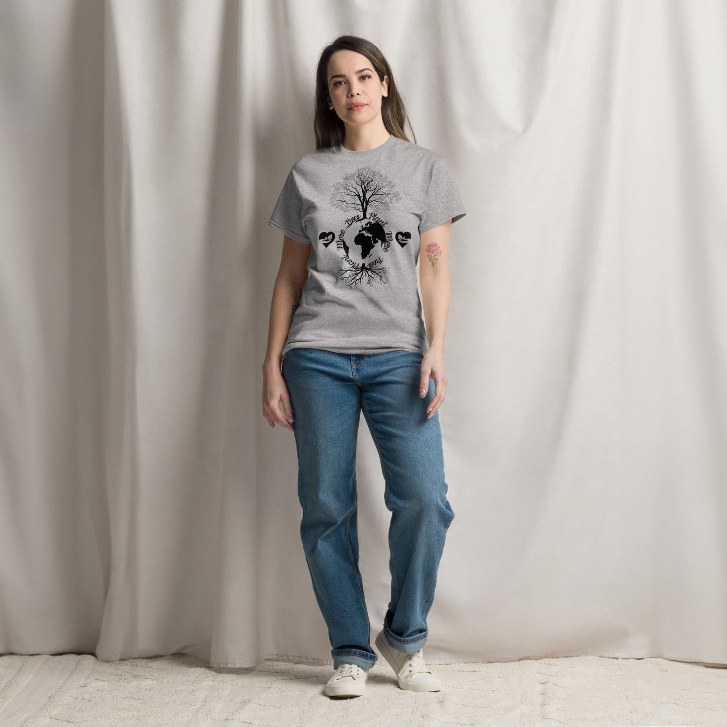 Unisex classic tee plant more trees