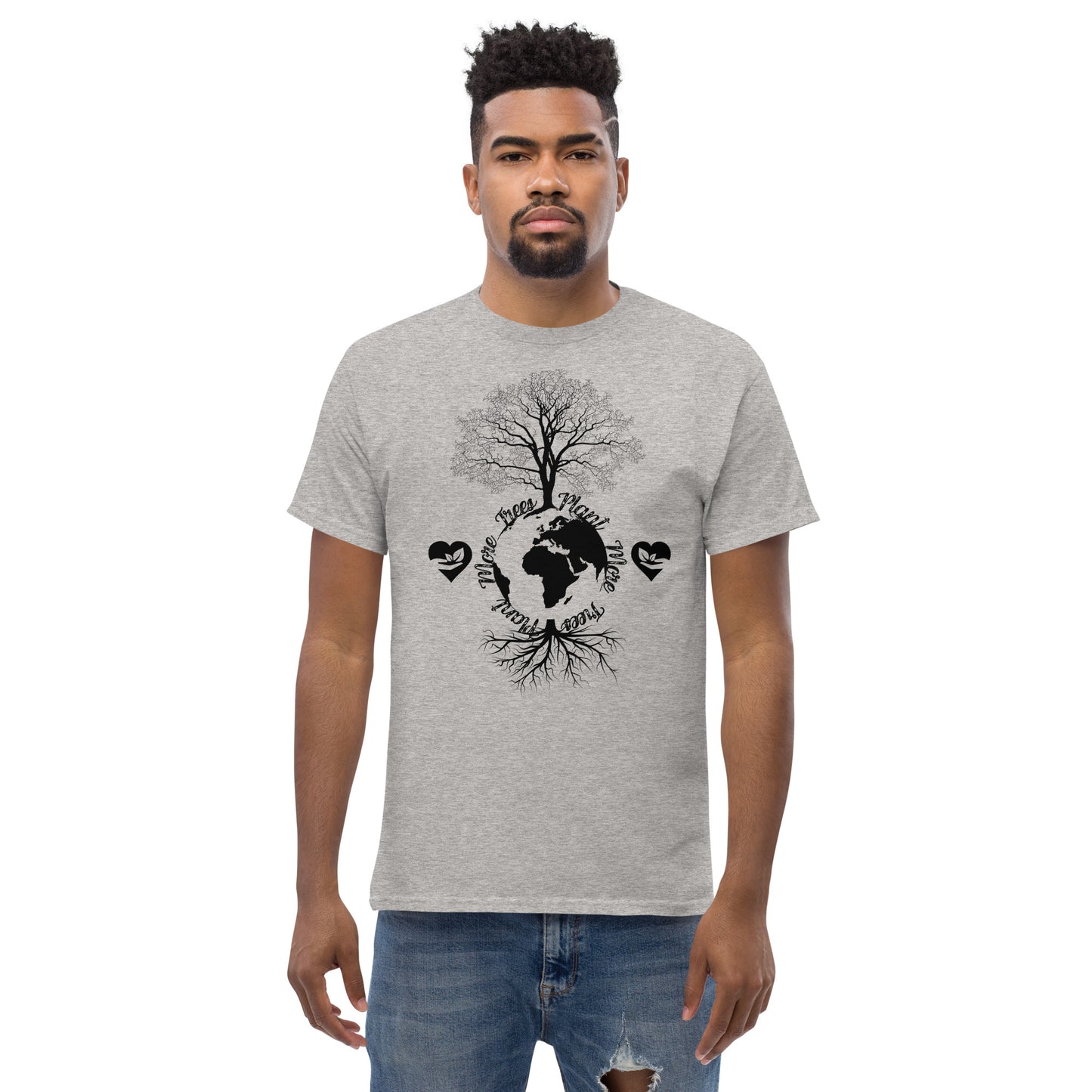 Unisex classic tee plant more trees