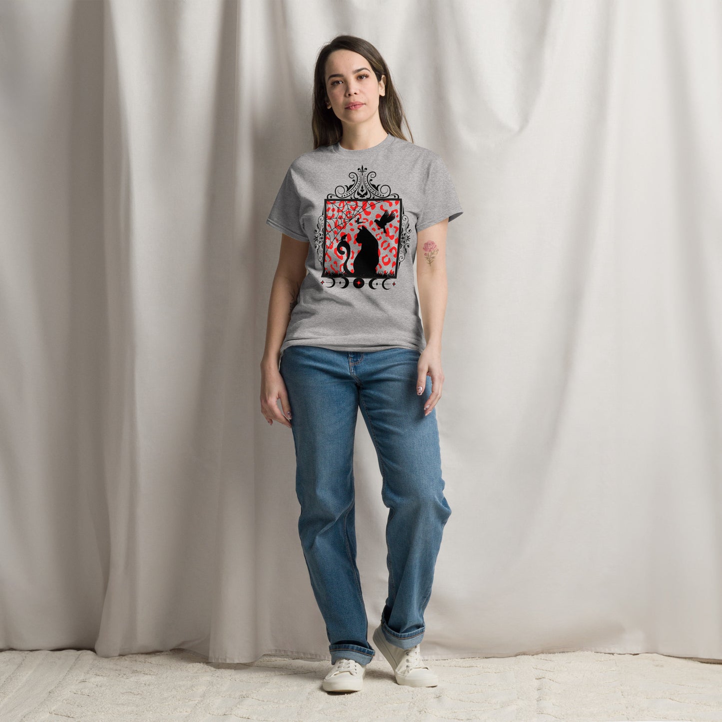 Unisex classic tee Moon Cat