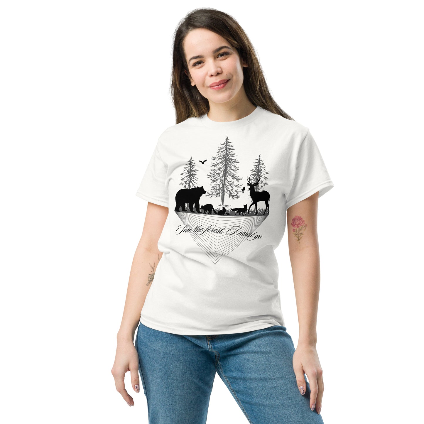 Unisex classic tee Into the forest