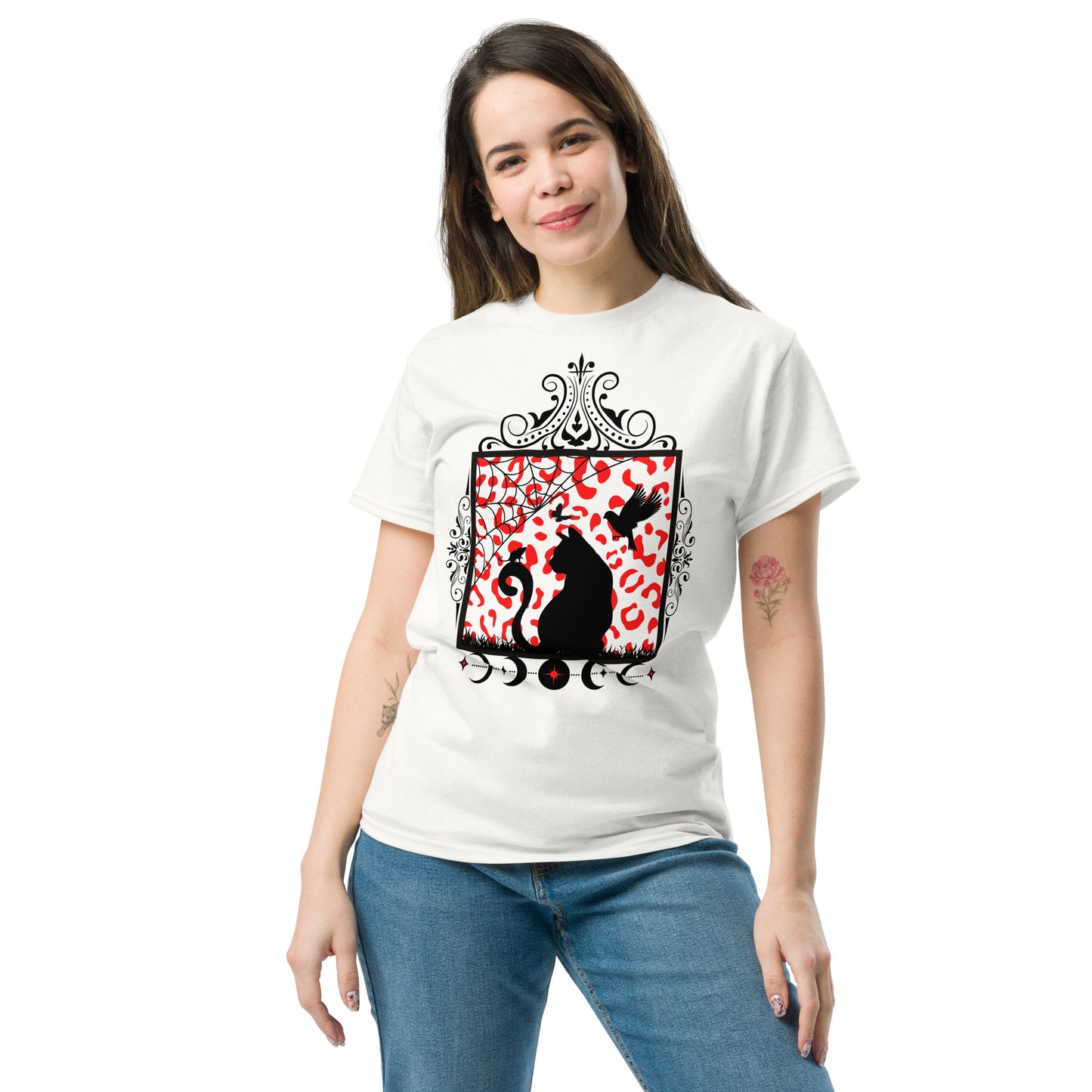 Unisex classic tee Moon Cat