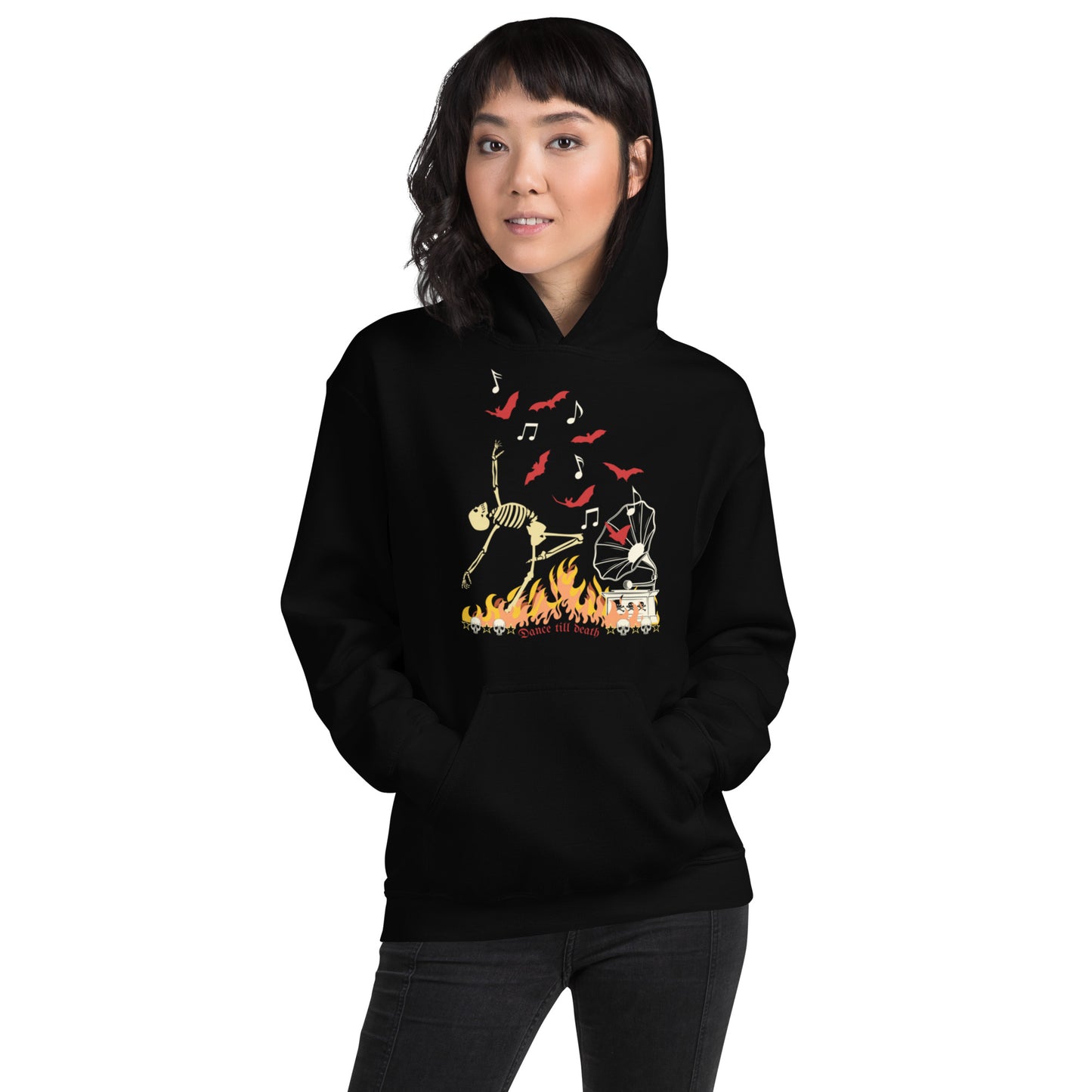 Unisex Hoodie Dance Till Death