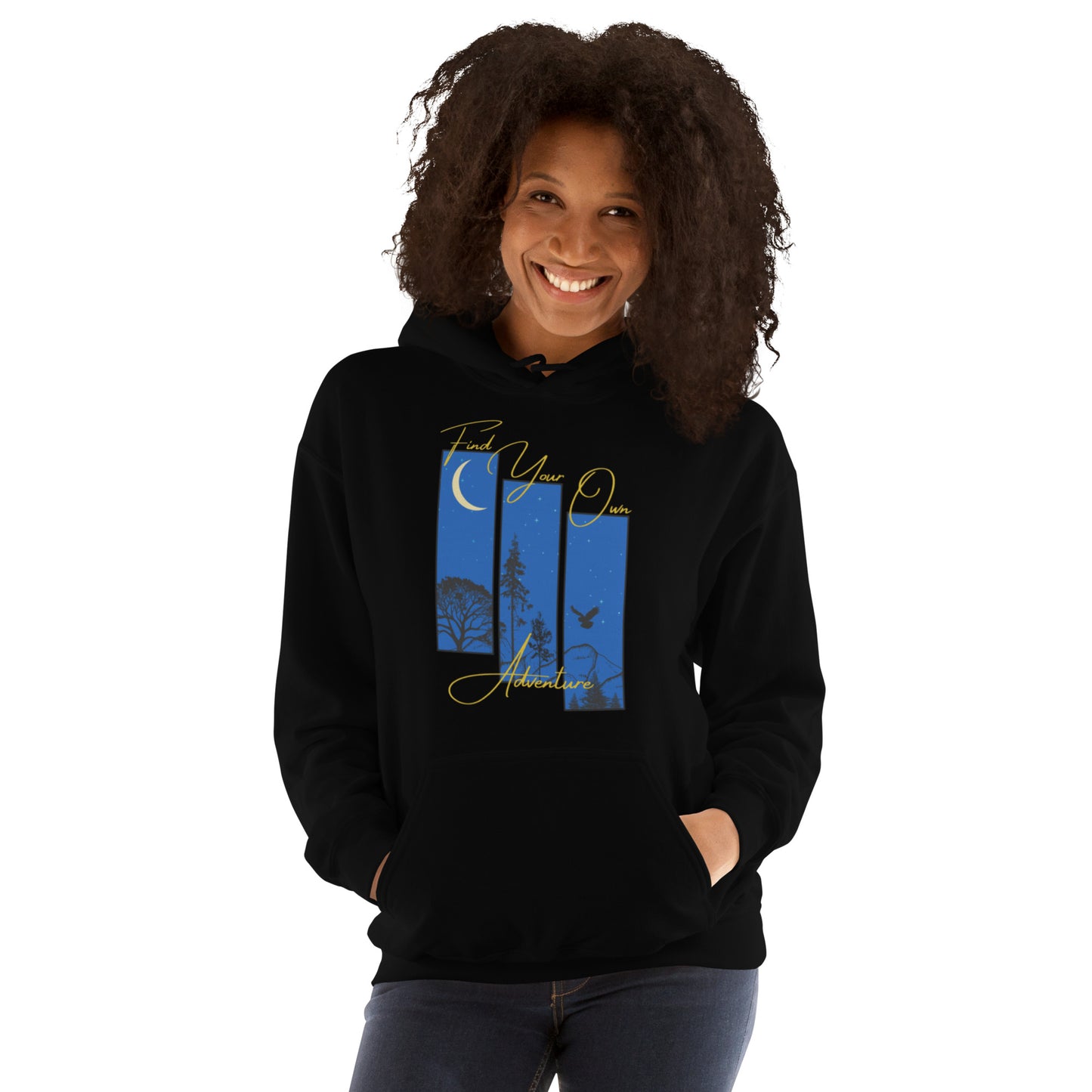 Unisex Hoodie Find your own adventure