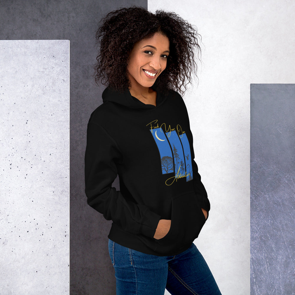 Unisex Hoodie Find your own adventure