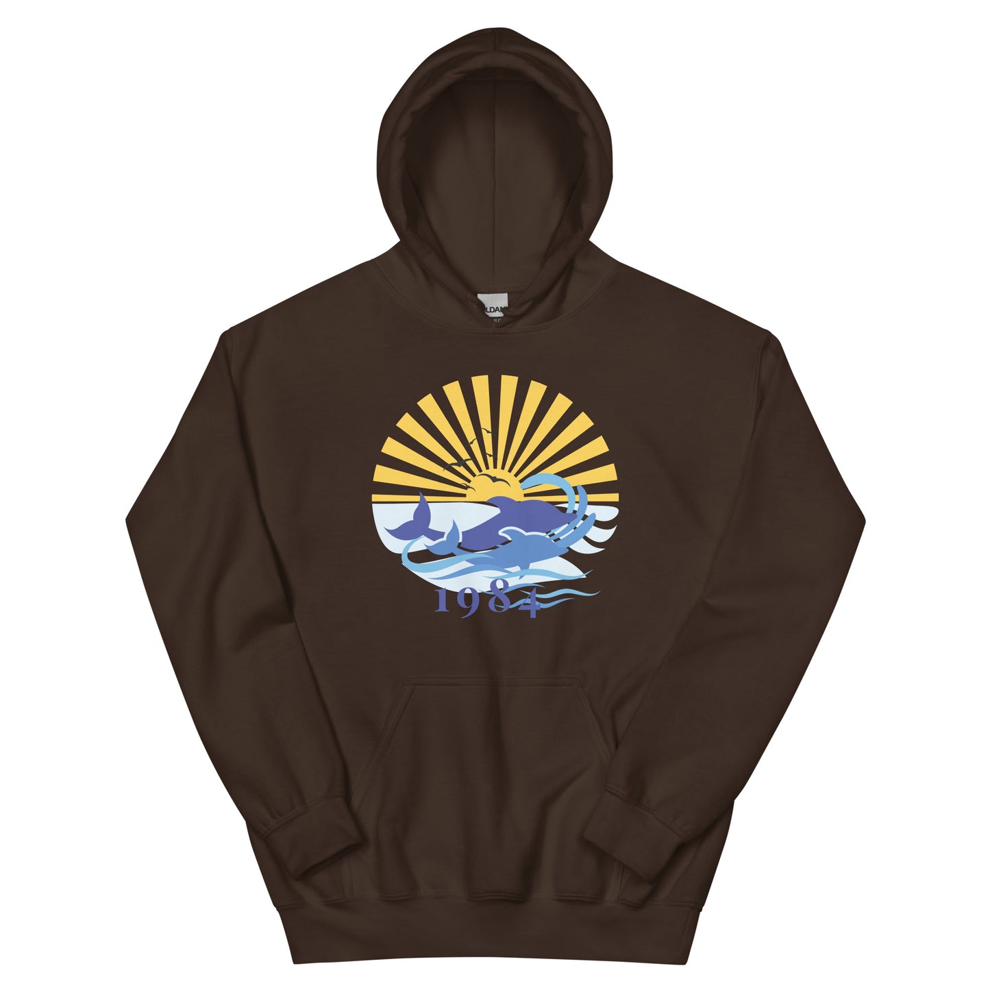 Unisex Hoodie 1984 Dolphin