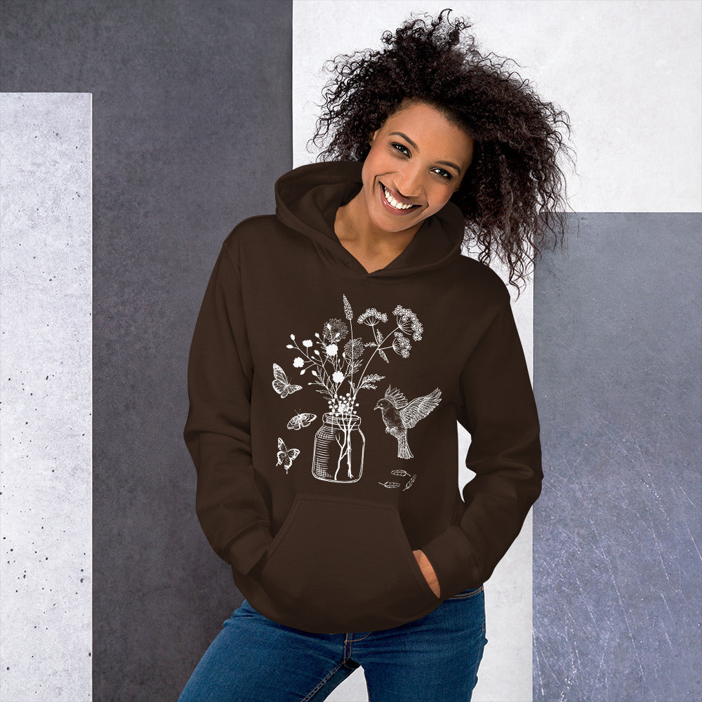 Unisex Hoodie Wildflowers