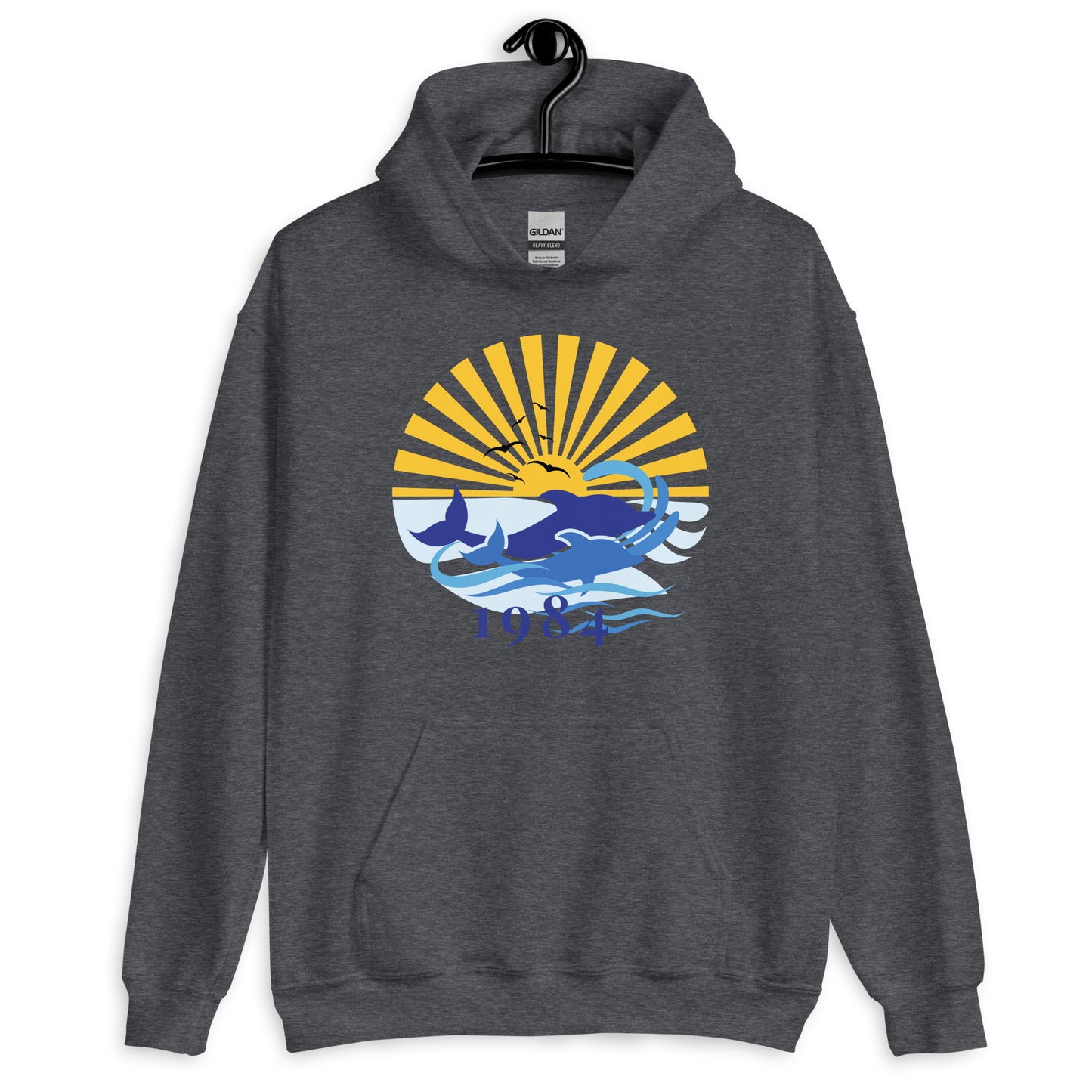 Unisex Hoodie 1984 Dolphin