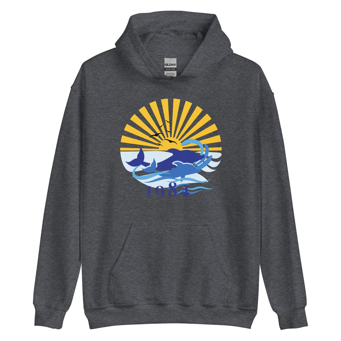 Unisex Hoodie 1984 Dolphin