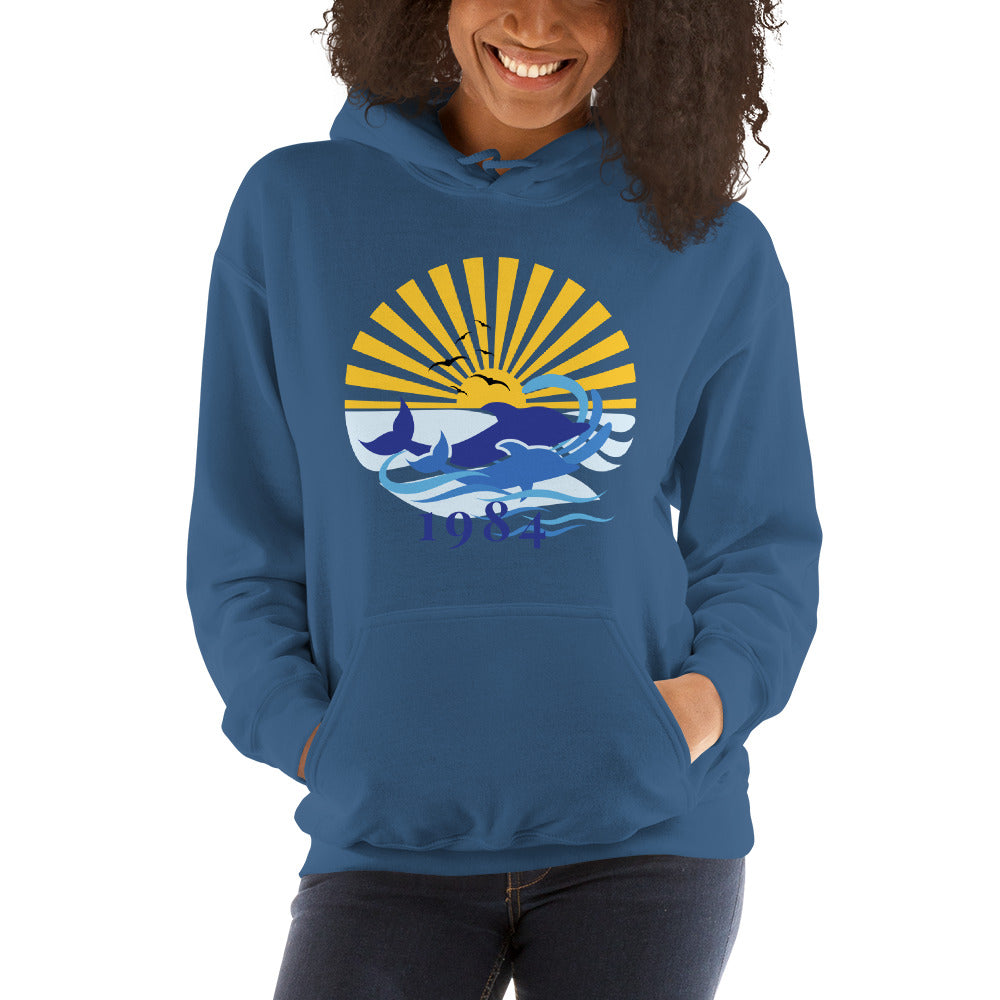 Unisex Hoodie 1984 Dolphin