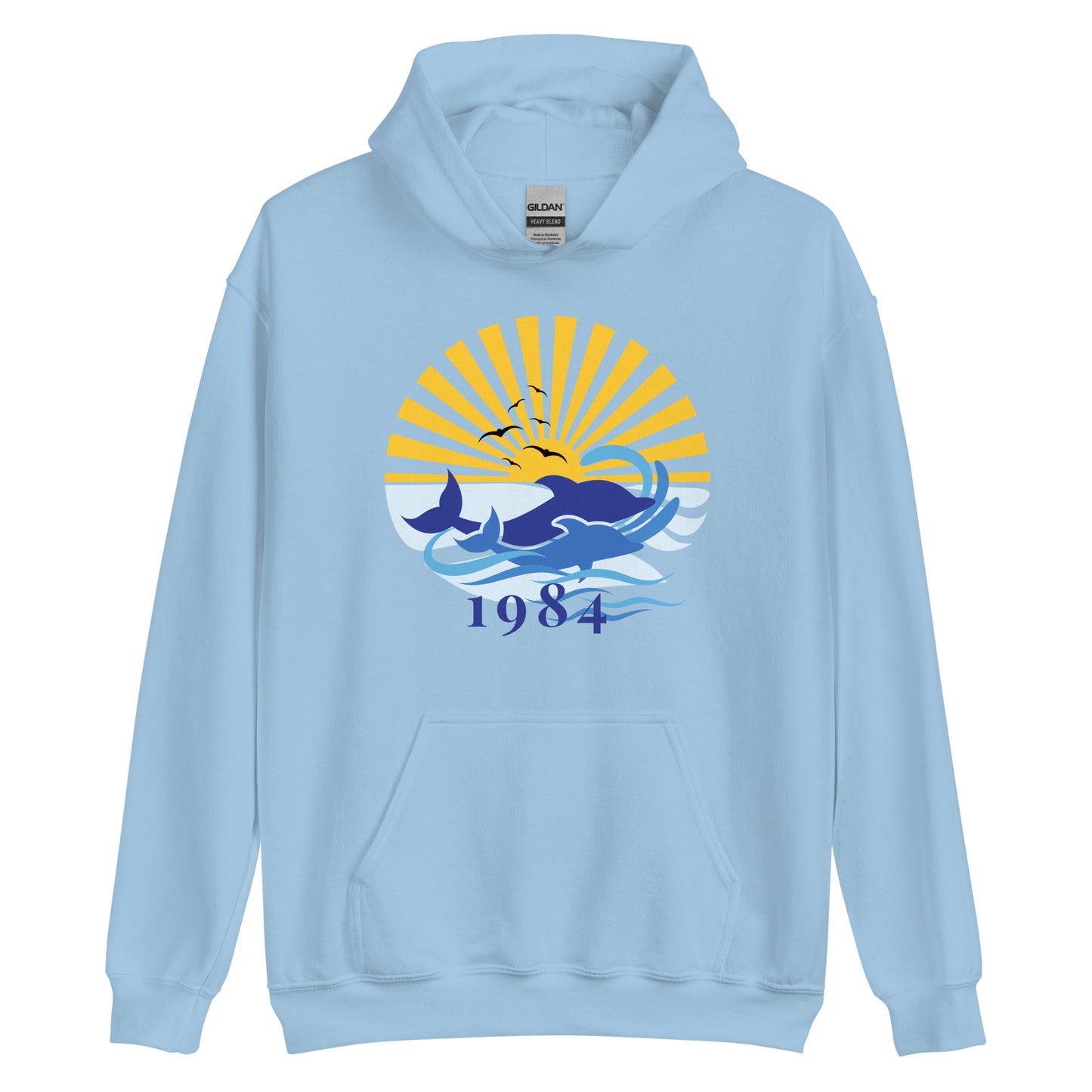 Unisex Hoodie 1984 Dolphin