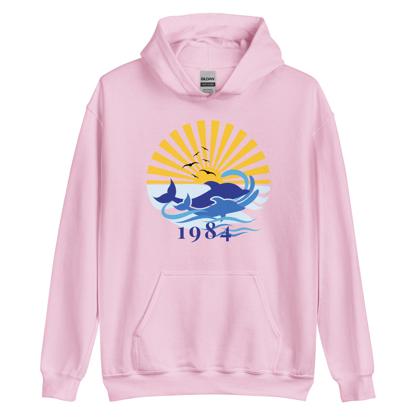 Unisex Hoodie 1984 Dolphin