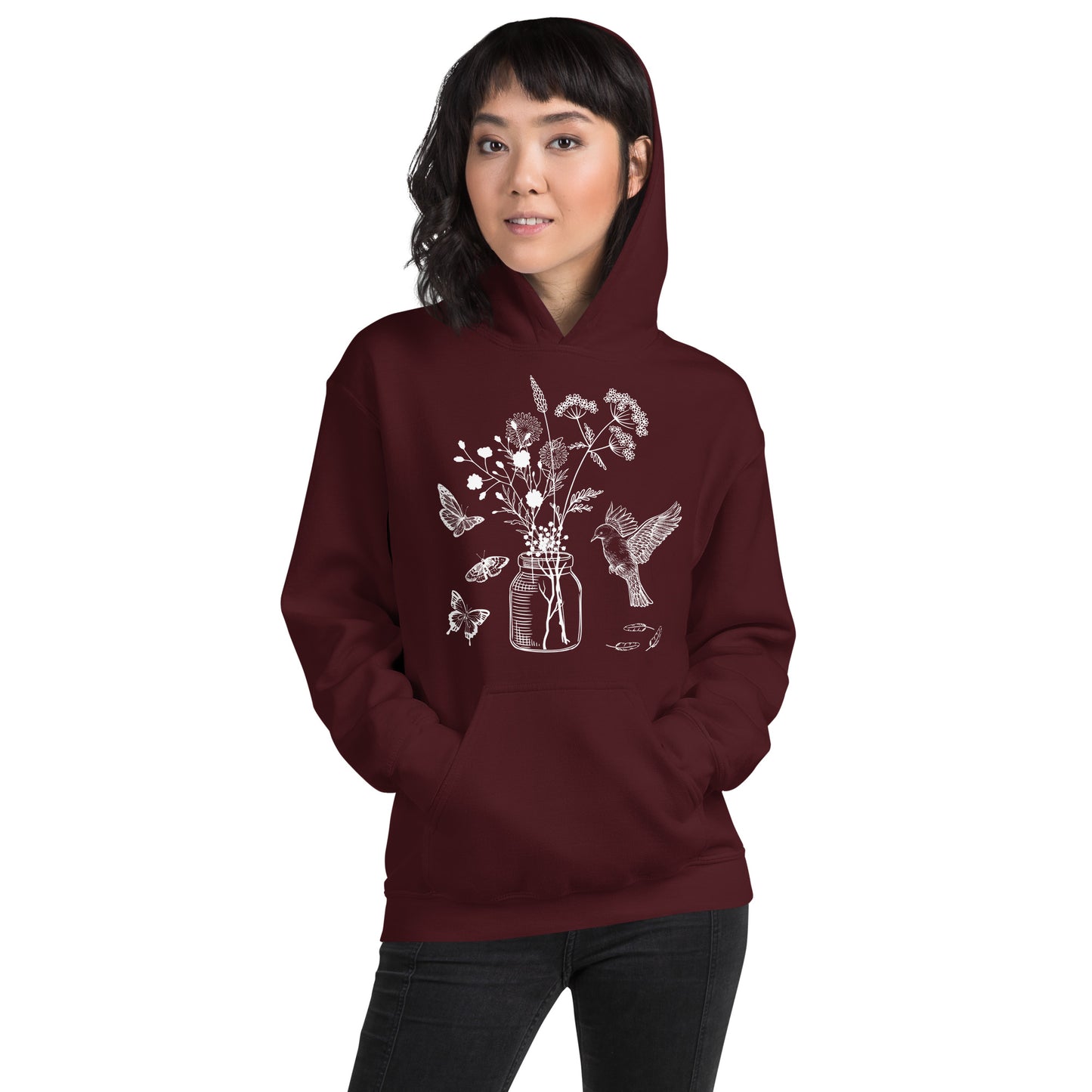 Unisex Hoodie Wildflowers