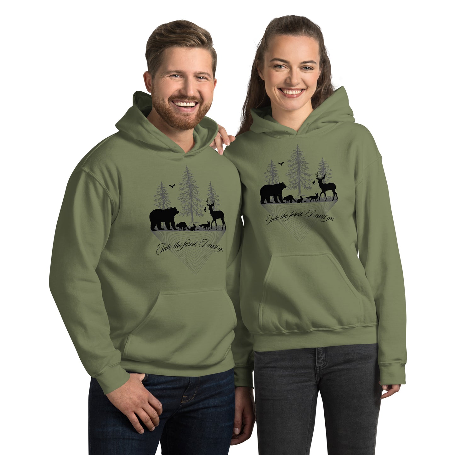 Unisex Hoodie Into the Woods