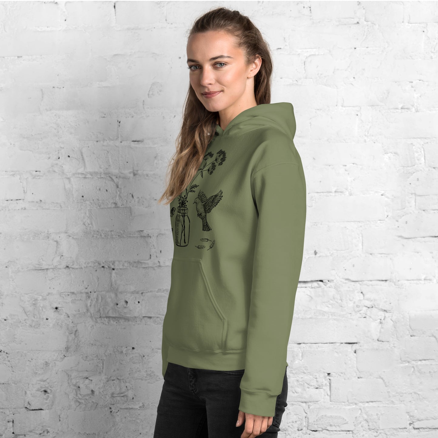 Unisex Hoodie wildflowers