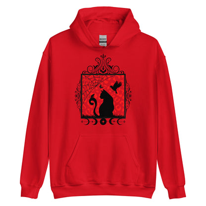 Unisex Hoodie Moon Cat