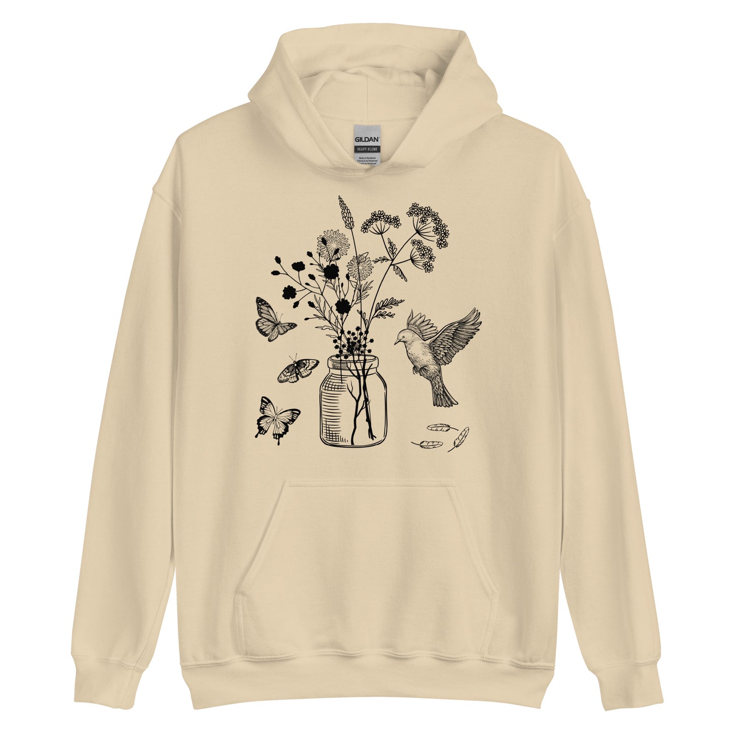 Unisex Hoodie wildflowers