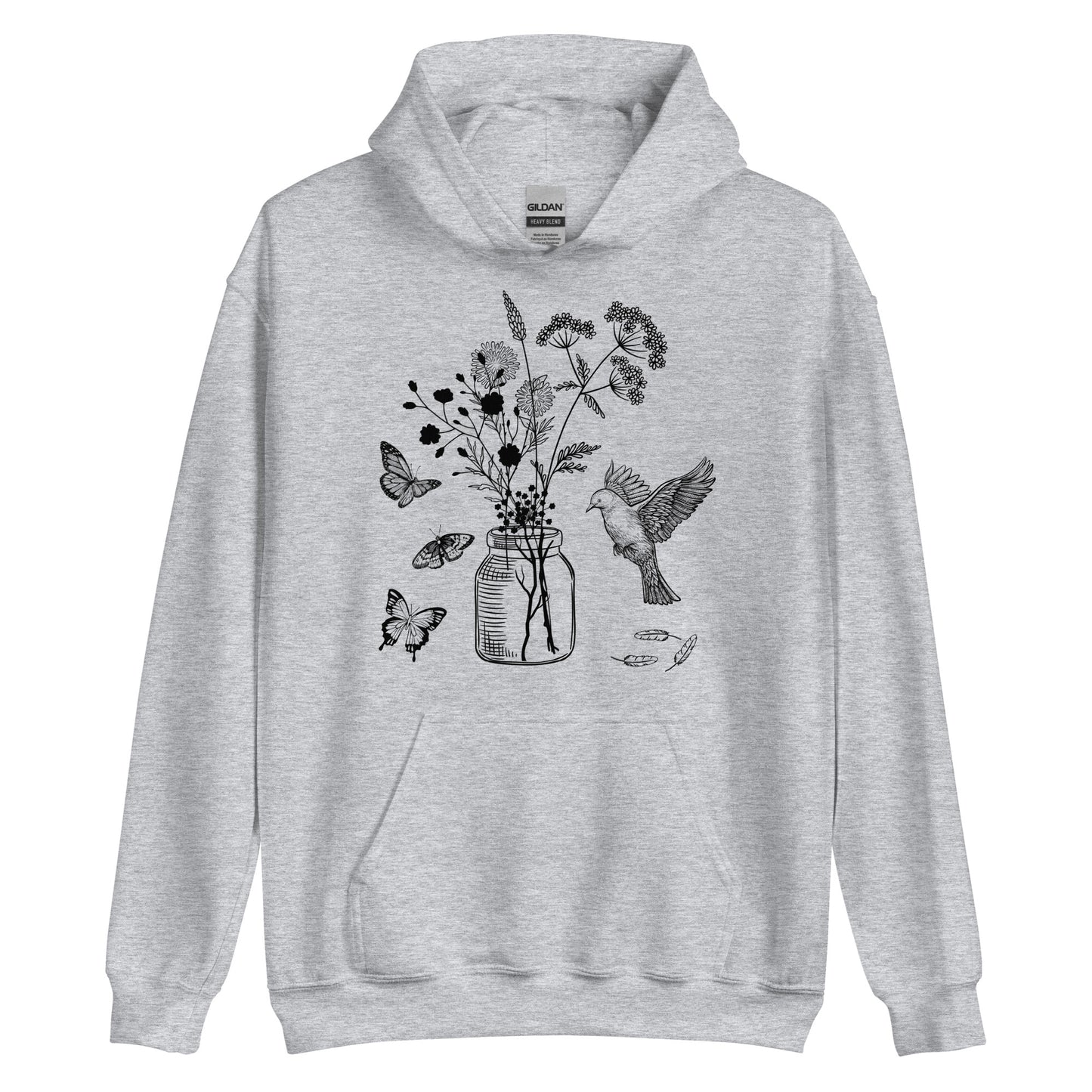 Unisex Hoodie wildflowers