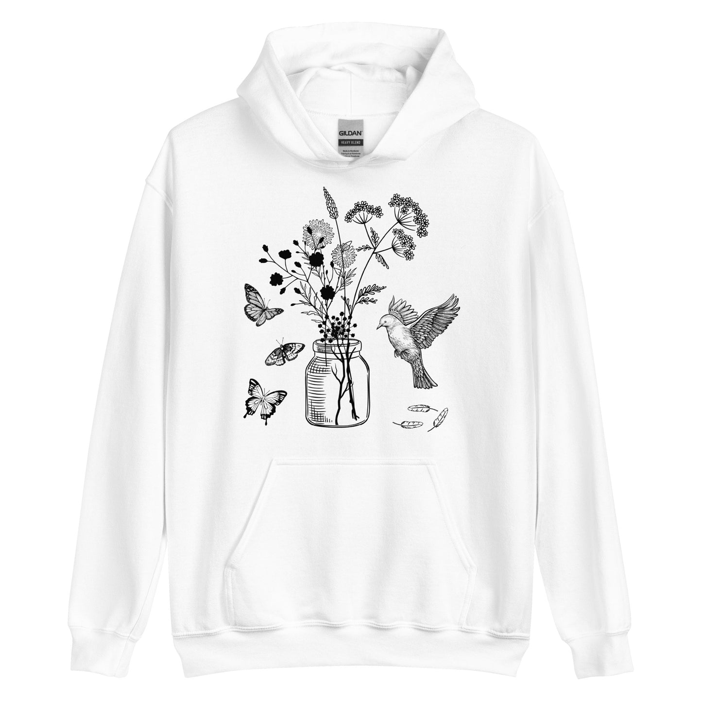 Unisex Hoodie wildflowers