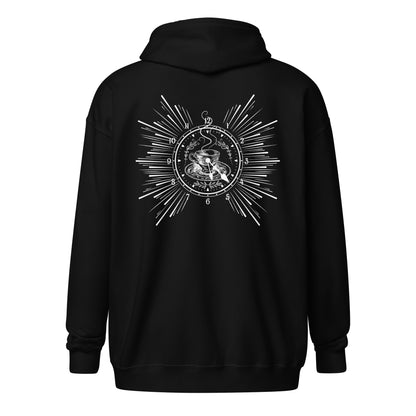 Unisex heavy blend zip hoodie Tea Time