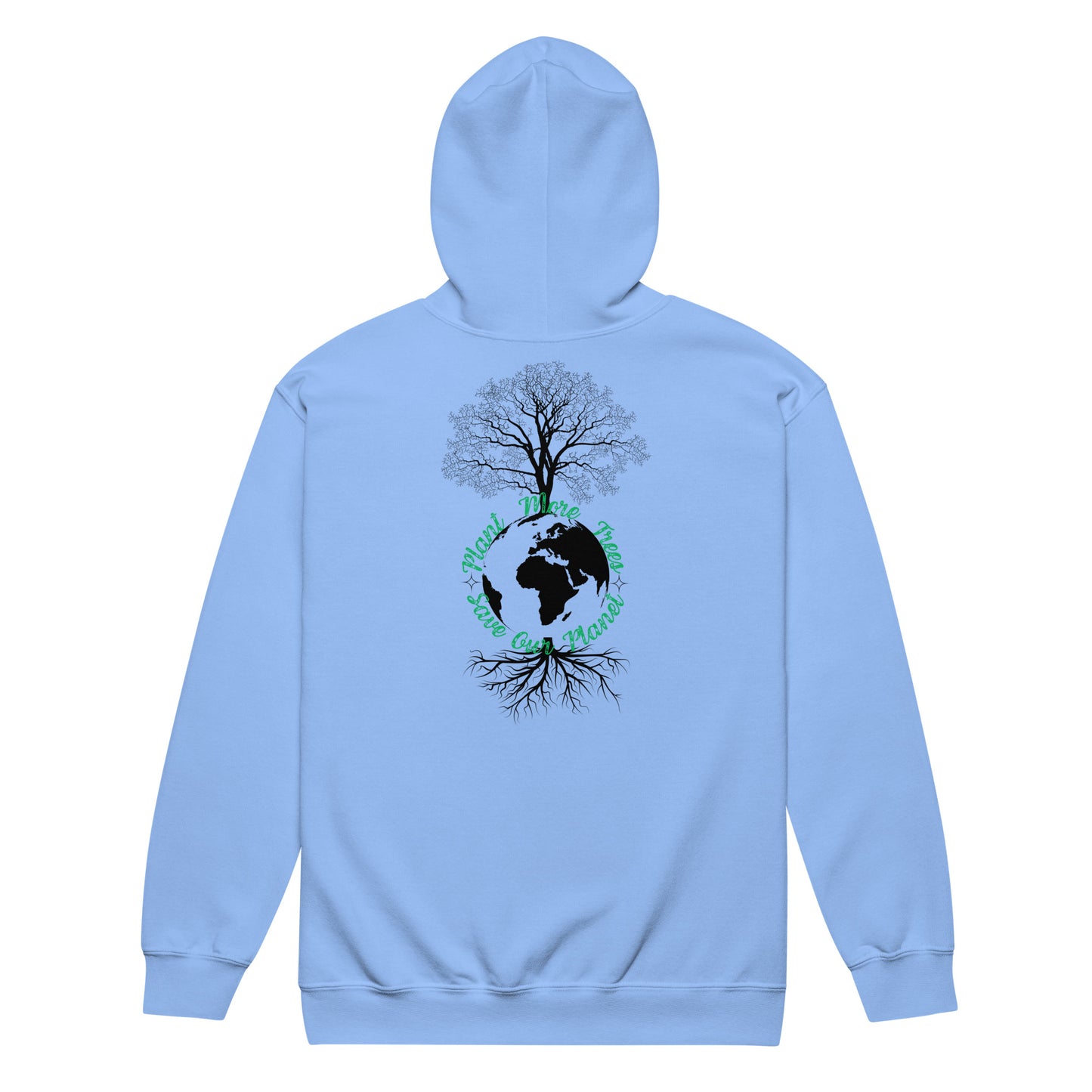 Unisex heavy blend zip hoodie Plant More Trees