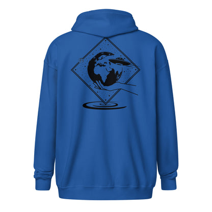 Unisex heavy blend zip hoodie UFO