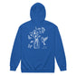 Unisex heavy blend zip hoodie Wildflowers