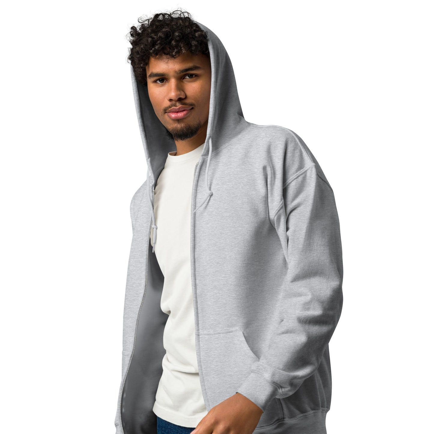 Unisex heavy blend zip hoodie Caffeinated