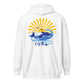 Unisex heavy blend zip hoodie 1984 Dolphin