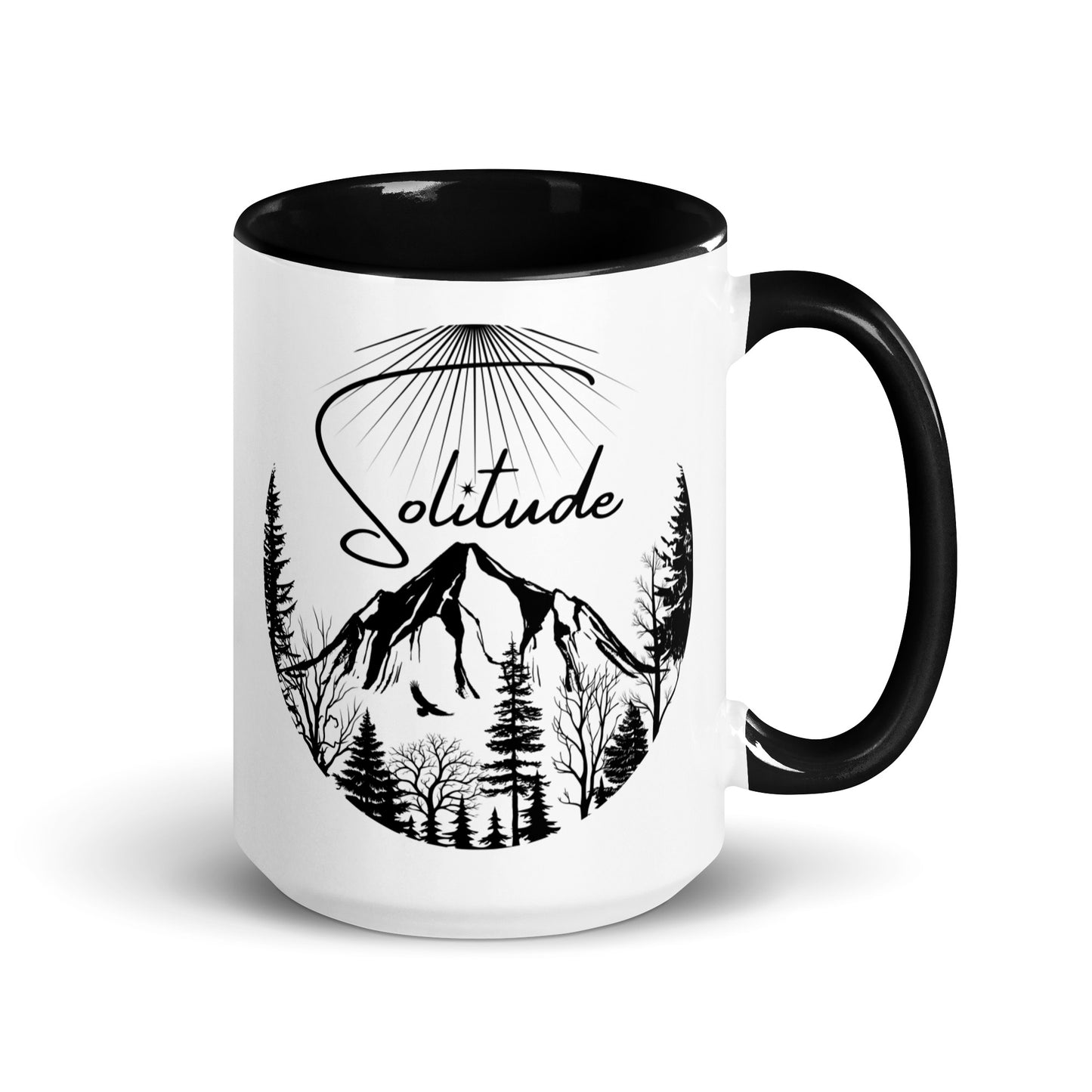 Mug with Color Inside Solitude