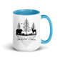 Mug with Color Inside Into the Forest