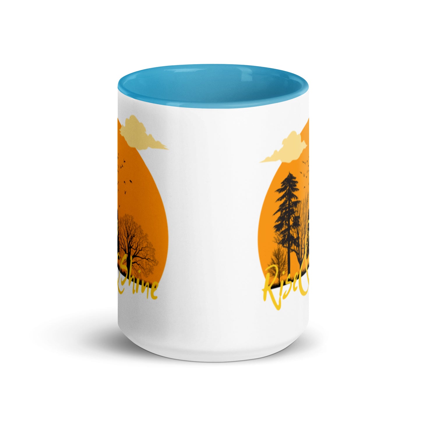 Rise & Shine Mug with Color Inside