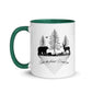 Mug with Color Inside Into the Forest