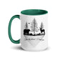 Mug with Color Inside Into the Forest