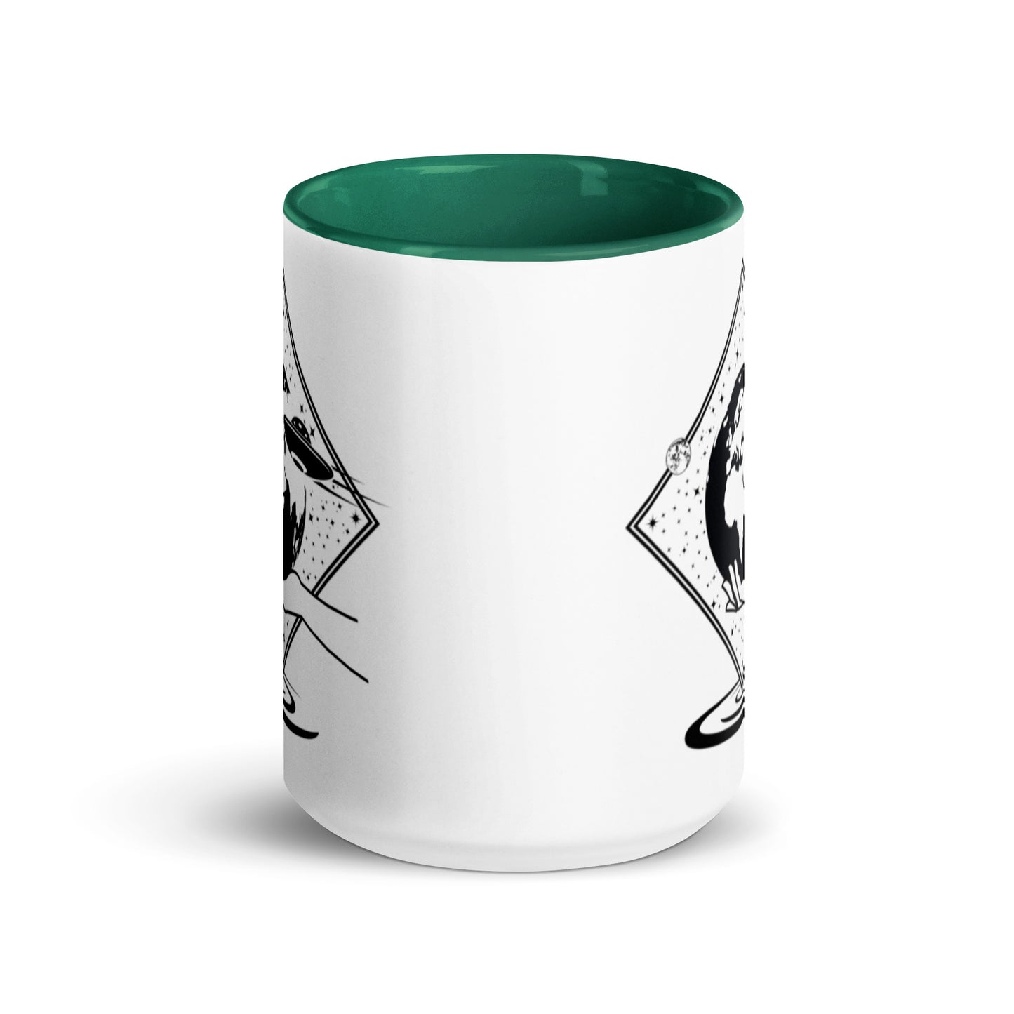 UFO Mug with Color Inside