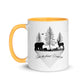 Mug with Color Inside Into the Forest