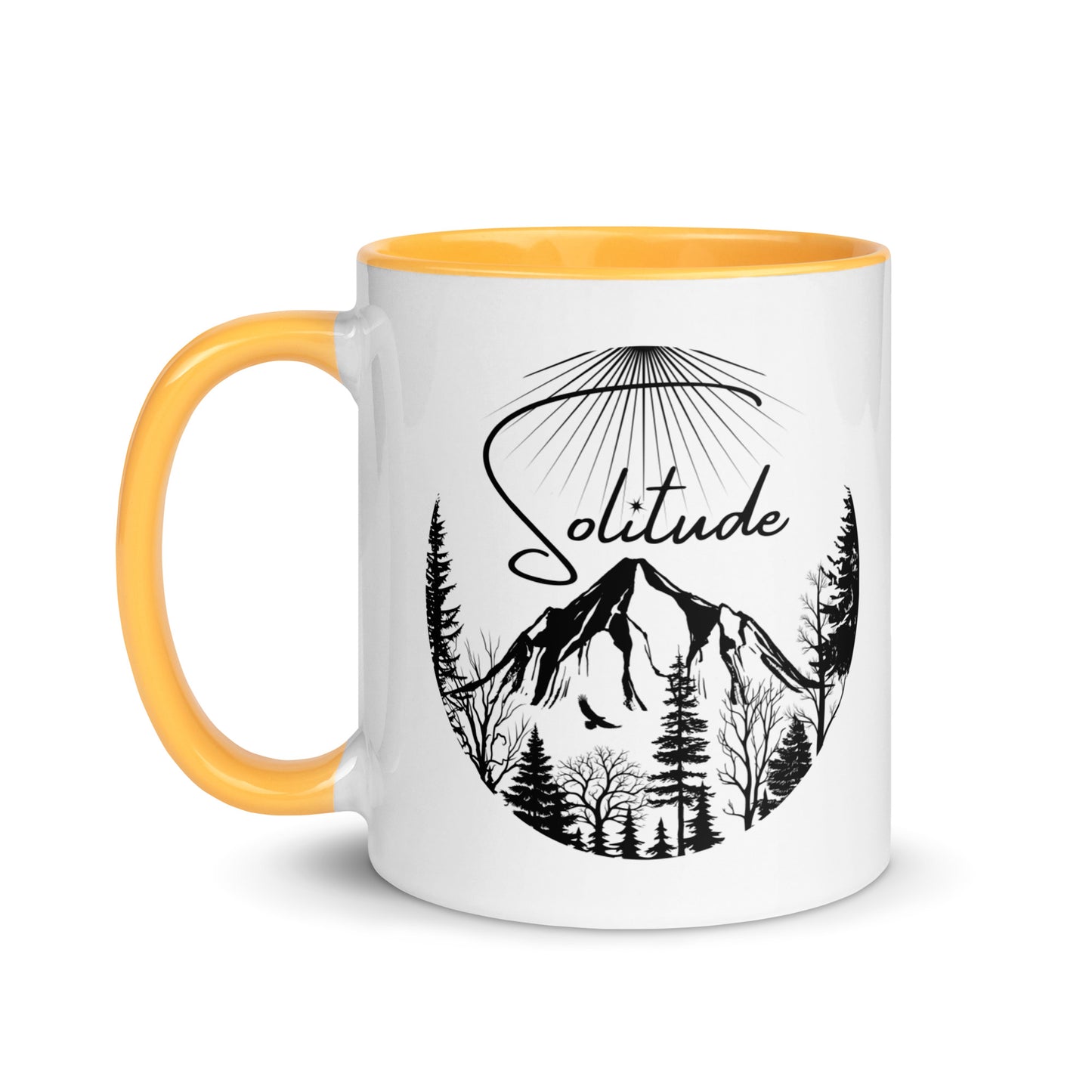 Mug with Color Inside Solitude