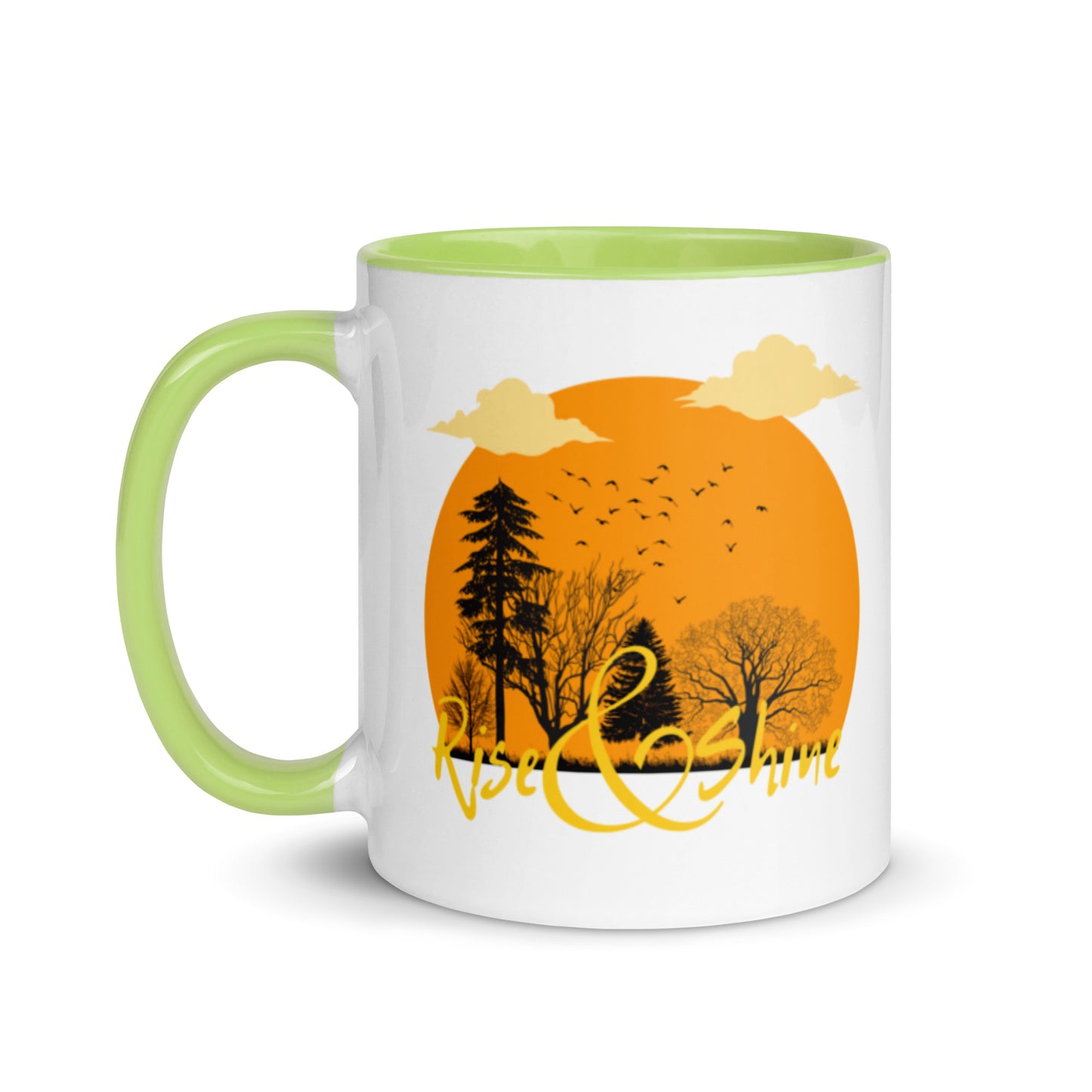 Rise & Shine Mug with Color Inside