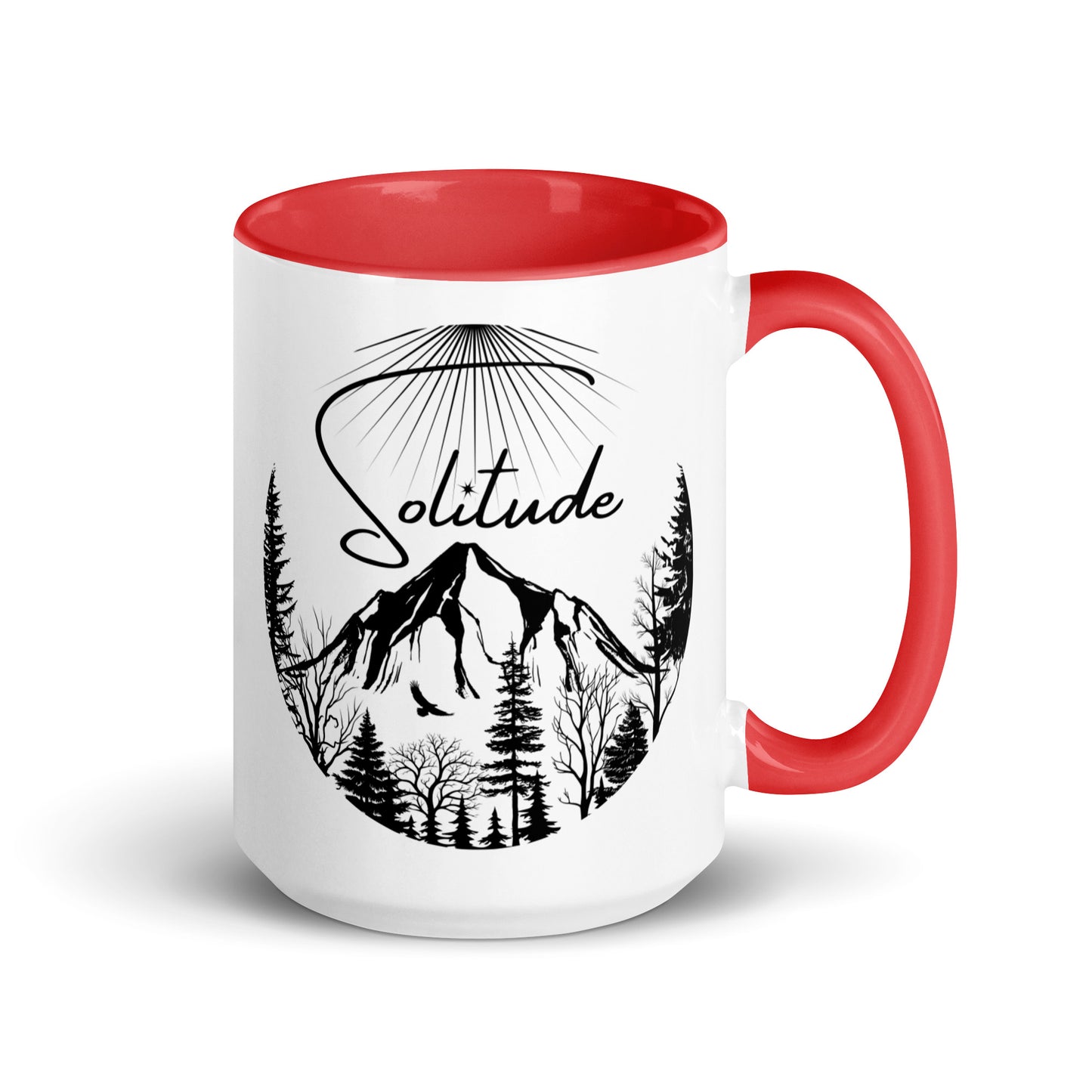 Mug with Color Inside Solitude