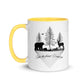 Mug with Color Inside Into the Forest