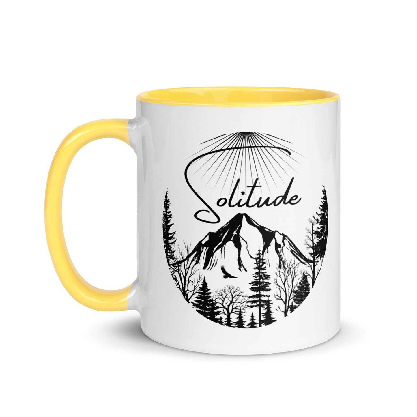 Mug with Color Inside Solitude