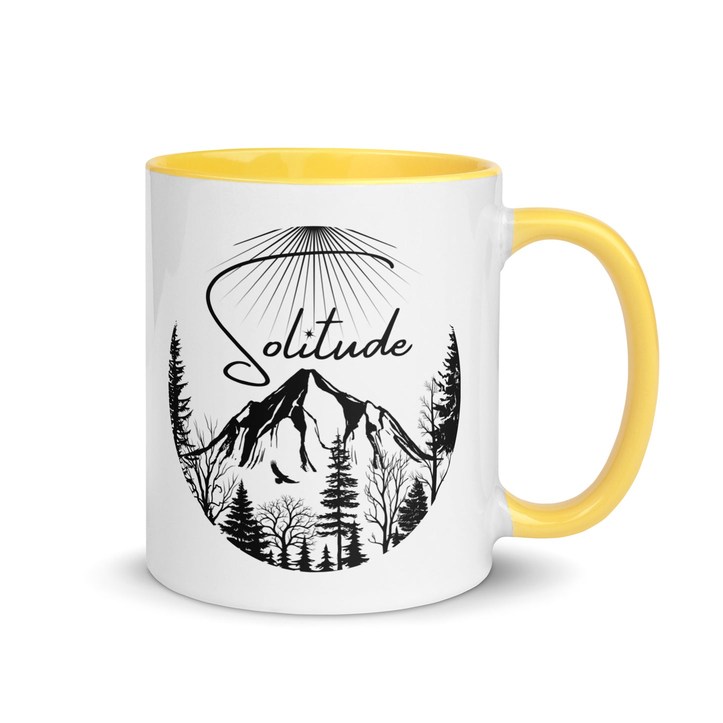 Mug with Color Inside Solitude